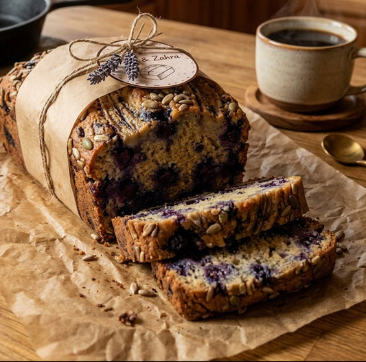 Mama & Zahra Blueberry Loaf Cake