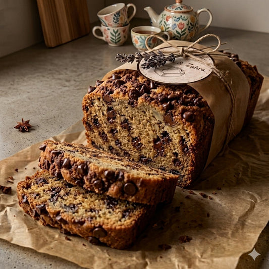 Choco Banana Bread Loaf