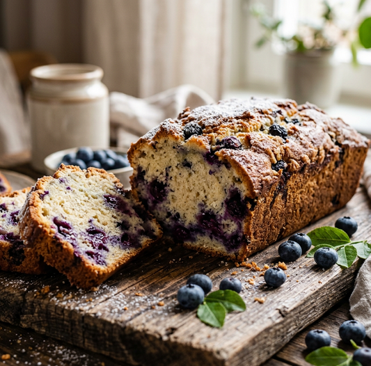 Mama & Zahra Blueberry Loaf Cake